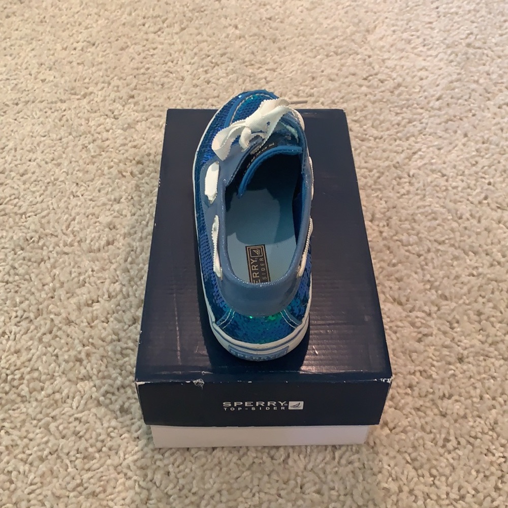 Blue sequin Sperry - Picture 3 of 3